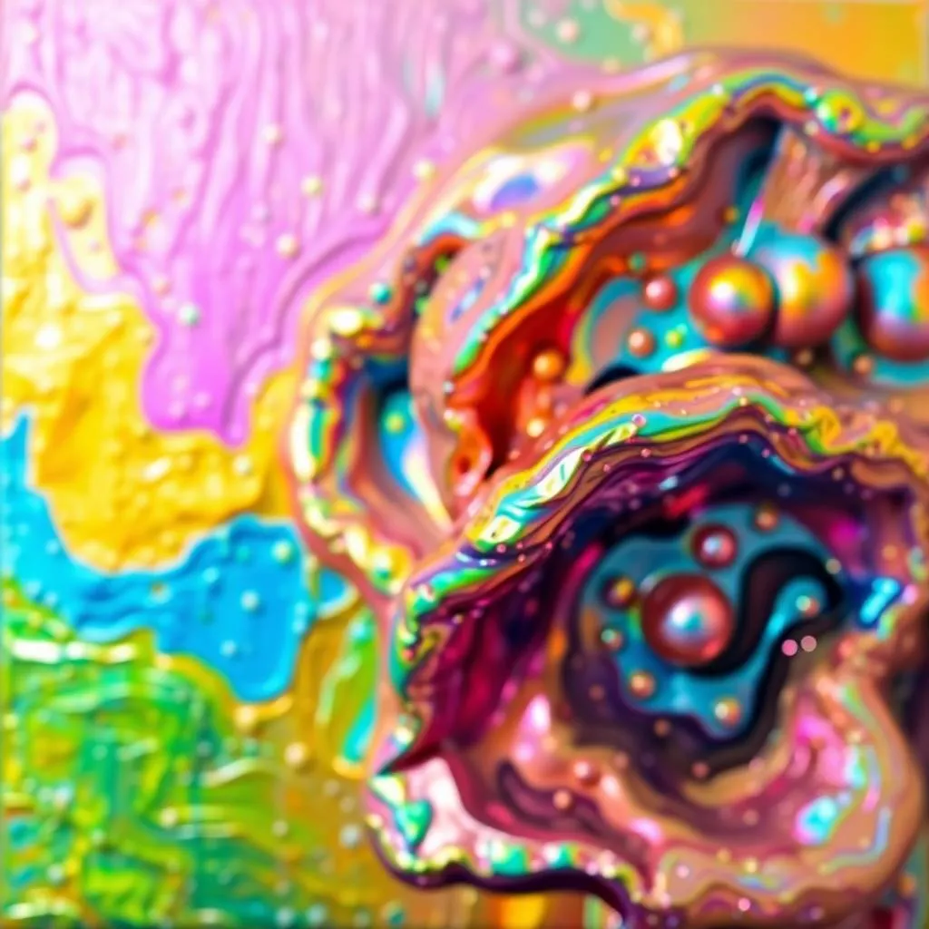 Relief multicolore